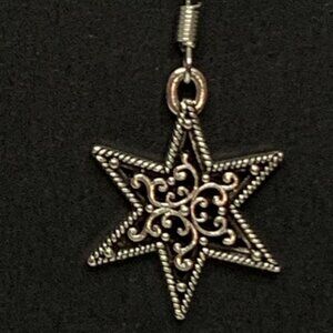 Celtic Earrings, Boho Earring, Star Earring, Gift Idea, Celtic Jewelry, Star